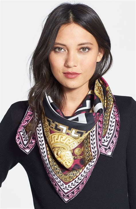 foulard ispirazione versace|versace scarf.